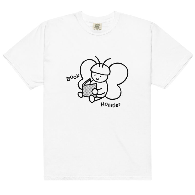 Book Hoarder - Unisex heavyweight t-shirt